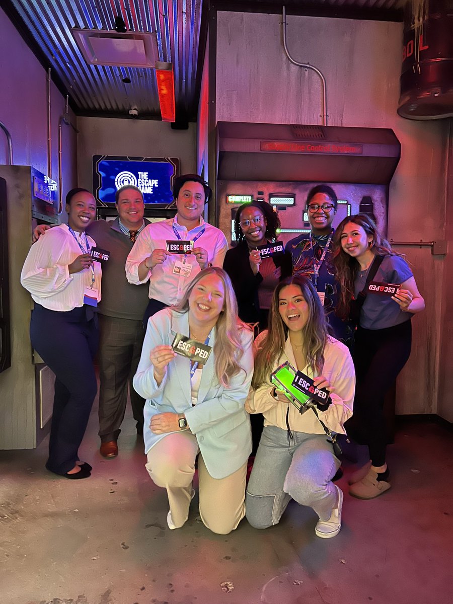 parme_Jeanne's tweet photo. It’s been an honor to chair the @emresidents Leadership Academy! 

Today at #CORDAA23, we graduated the class of 2023, welcomed the class of 2024, and even had some fun in an escape room! 

Shoutout to our the rest of our leadership team: @DGelmann_EM @aluc333 @DrDmart120 https://t.co/GQ4Yq5M1IM