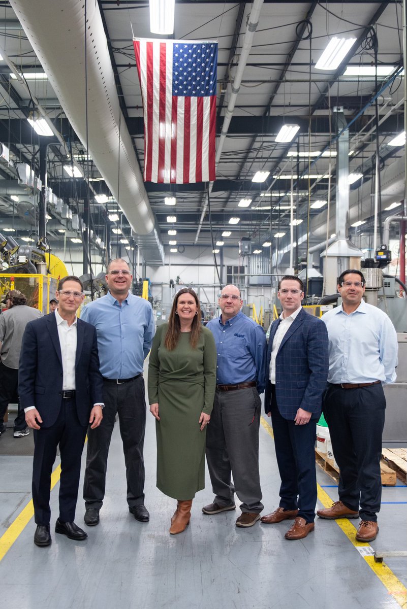 Sarah Huckabee Sanders on Twitter "Great to tour SigSauerInc's