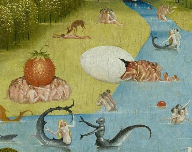CozomoMedici's tweet photo. HIERONYMUS BOSCH
The Garden of Earthly Delights, c. 1490 - 1510 https://t.co/0ITrPsibHQ