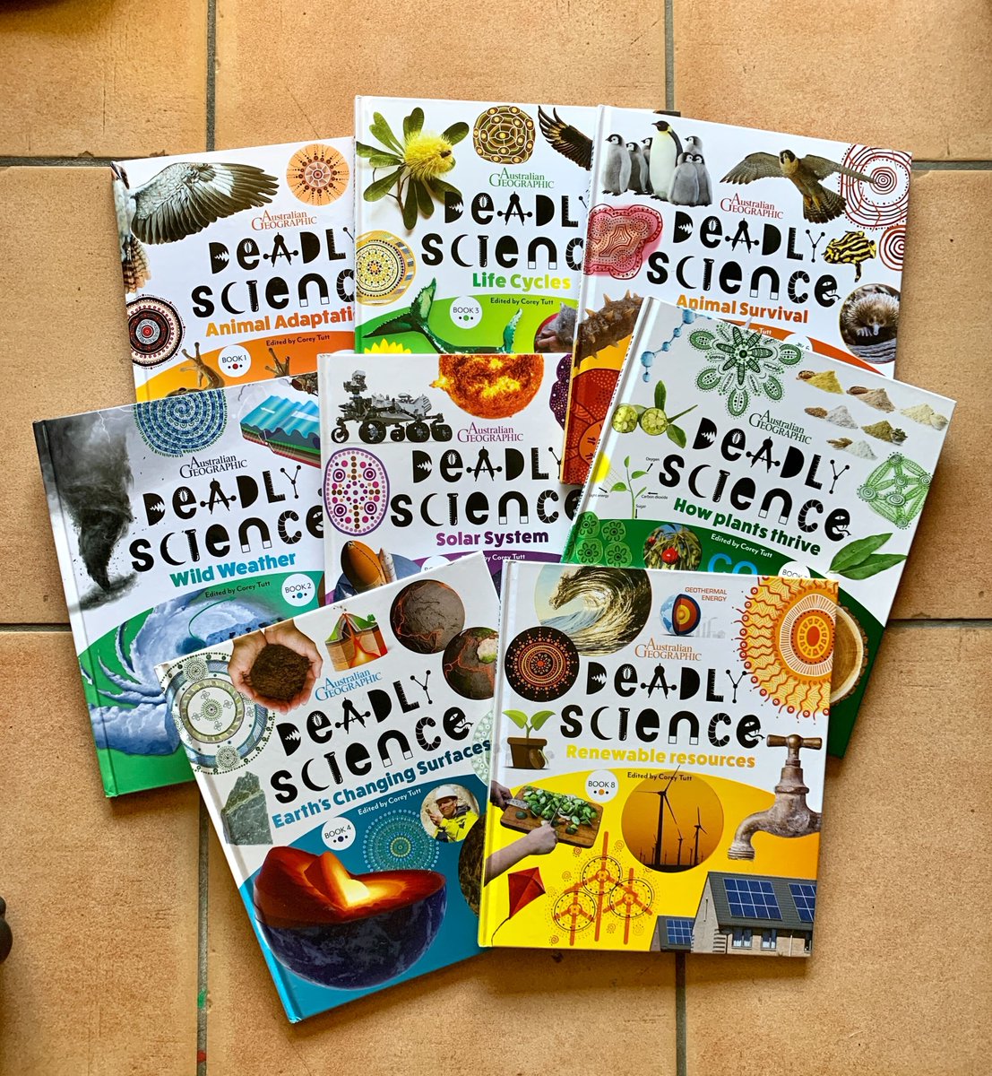 DeadlyScience's tweet photo. And just like that! #5000books are being sent to 625 schools across Australia. The @Mirvac crew are busy packing all the books and getting them ready to dispatch through @auspost tomorrow. Too deadly! https://t.co/WOtC6yyBPW
