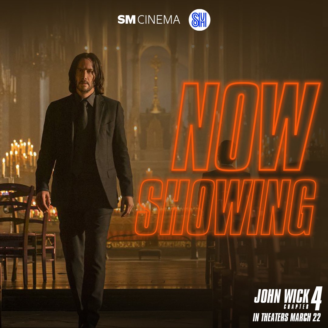 IMAX_SMCinema's tweet photo. The ultimate fight for freedom is here.
Catch the greatest action movie, #JohnWick4 in SM Cinema IMAX, NOW SHOWING.
Get your tickets now: https://t.co/bb75Ig9x06
#JohnWickChapter4AtSMCinema
#FilmsToTheFullest
#SMCinemaIMAX https://t.co/nMJFu57aqH