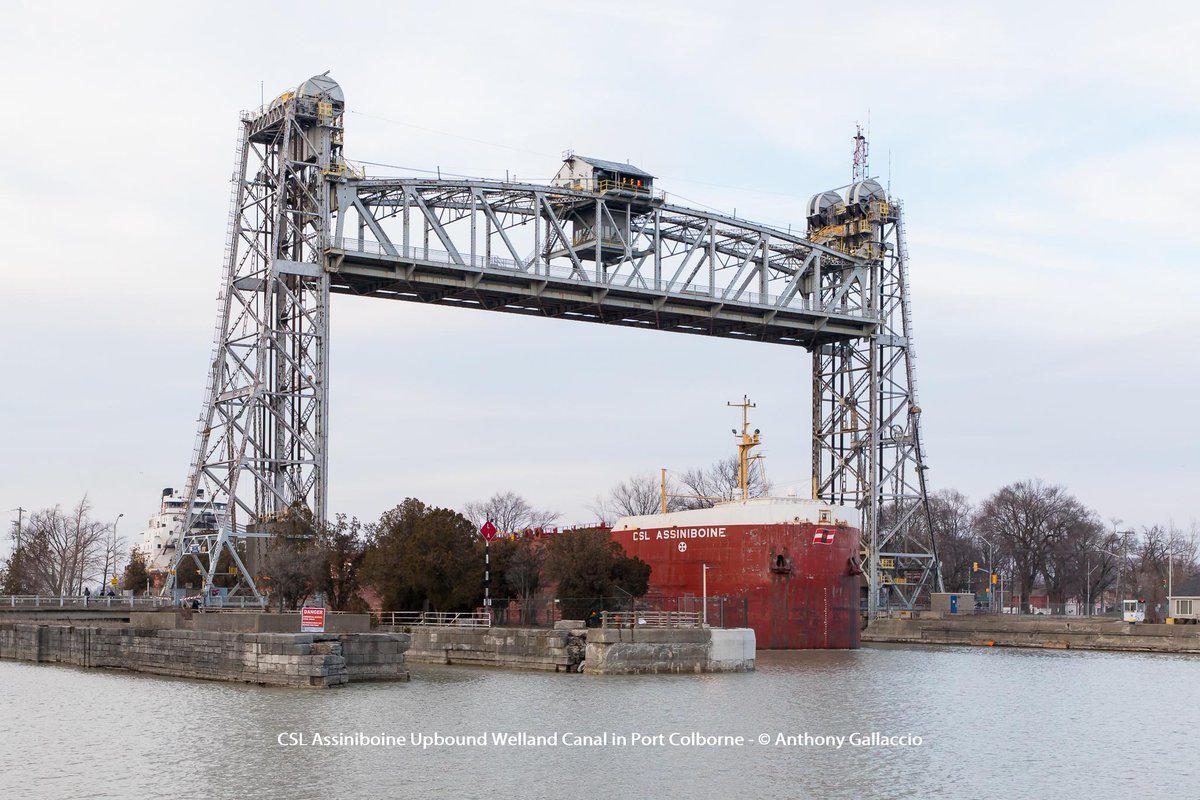 A_Gallaccio's tweet photo. .@CSLships #cslassiniboine #upbound #wellandCanal @hwyh2o #portcolborne @PortColborne
More photos: https://t.co/kC3ICEQujh https://t.co/kThWwOauG5