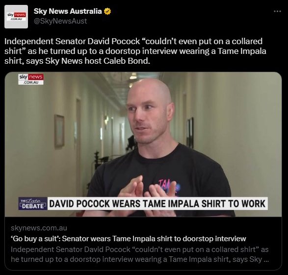 What do you think? Play on? 😂

I'd come straight from an early morning game of tennis to celebrate 100 years of Tennis ACT and agreed to do a door stop (not a prearranged interview) in the hallway on the way out of the Press Gallery after a morning radio interview. 

Great to