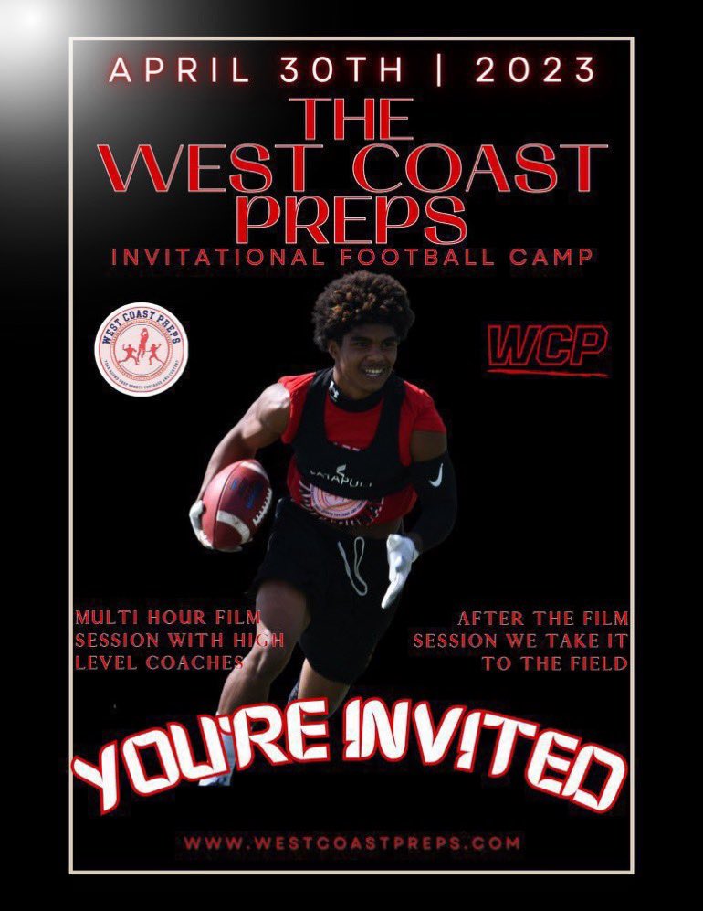 Thanks for the invite!🦾 <a href="/westcoastpreps_/">West Coast Preps</a>