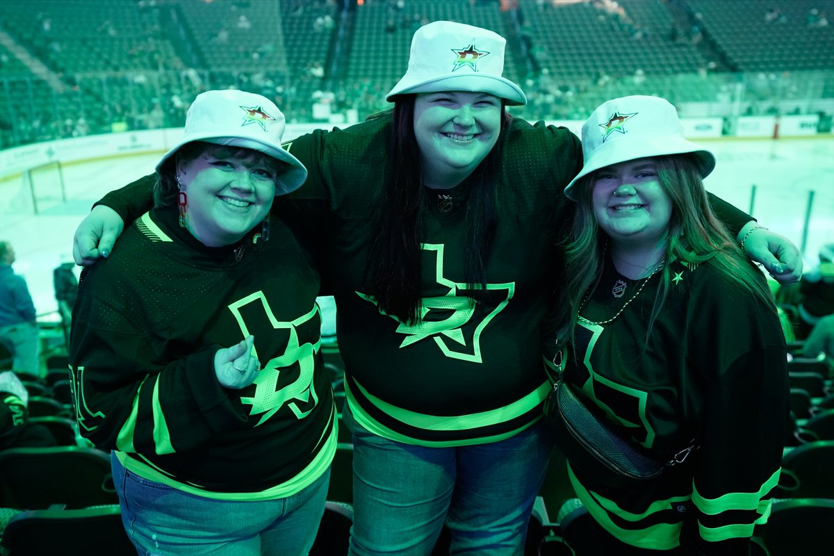 DallasStars's tweet photo. Those Stars Pride Night bucket hats 🤩

Not able to make it tonight? Retweet for your chance to win one for yourself! 🔄

@PNCBank | #YallMeansAll | #TexasHockey https://t.co/udVnDYlsuM