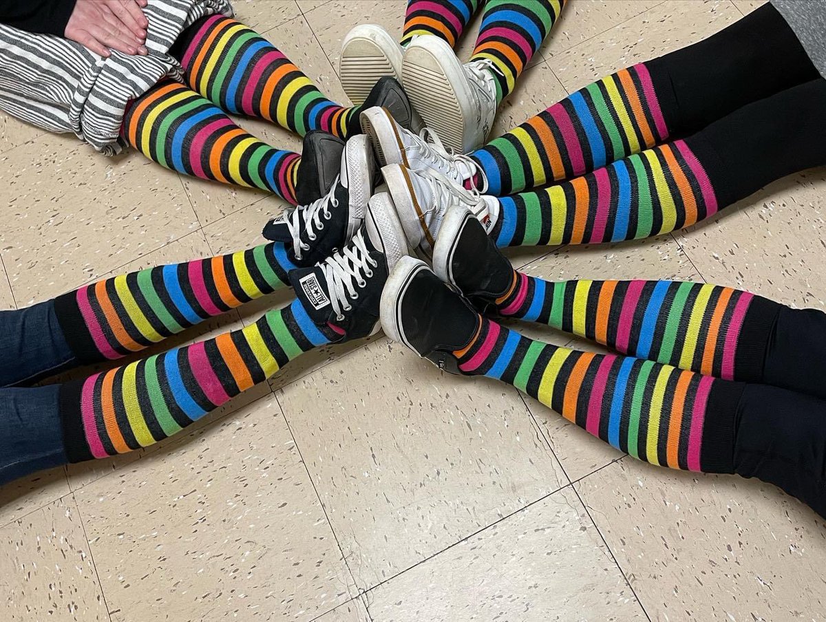 <a href="/McDivittSchool/">Laurie Coletti</a> rocked their socks to help raise awareness #WorldDownDyndromeDay 
#educateadvocate 💛💙