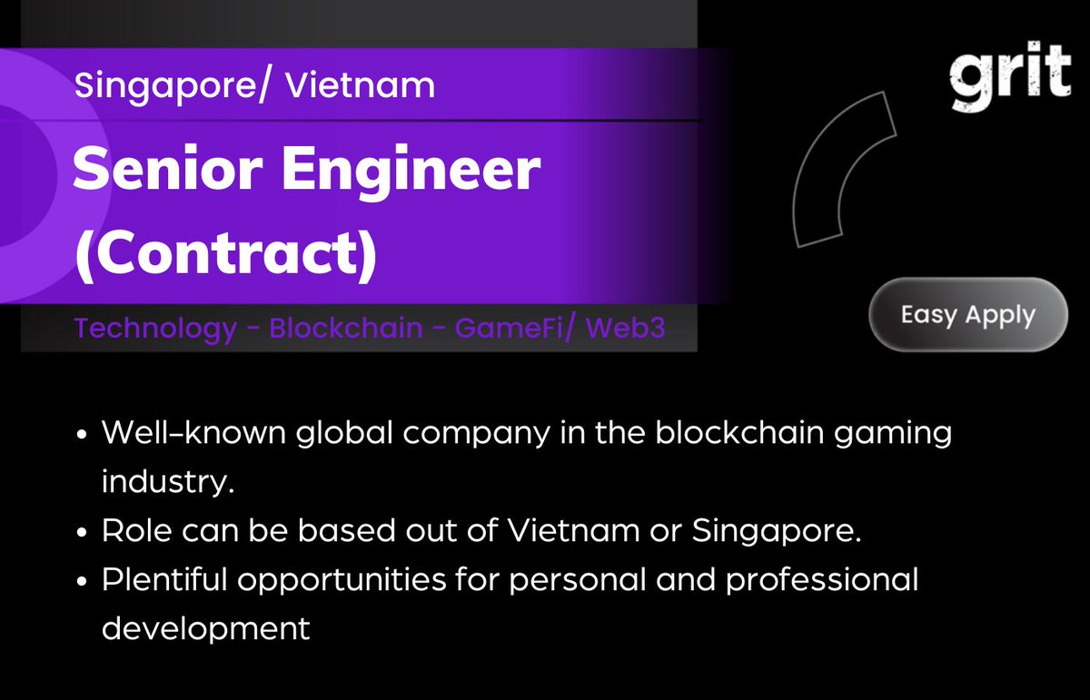 Web3 Jobs by GRIT | Blockchain, DeFi, Crypto (@Web3Jobs_grit) / Posts / X