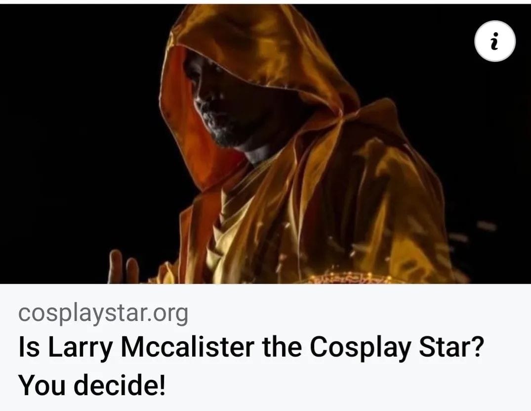 cosplaystar.org/2023/larry-mcc…

I need your vote 🗳 😃😃😃😃😃
