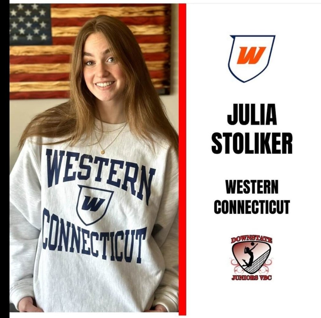 stolly23's tweet photo. Congratulations to senior Julia Stoliker for making her decision to to attend and play volleyball at Western Connecticut State. Great job kid! #MHSVB https://t.co/knBknzO3uH
