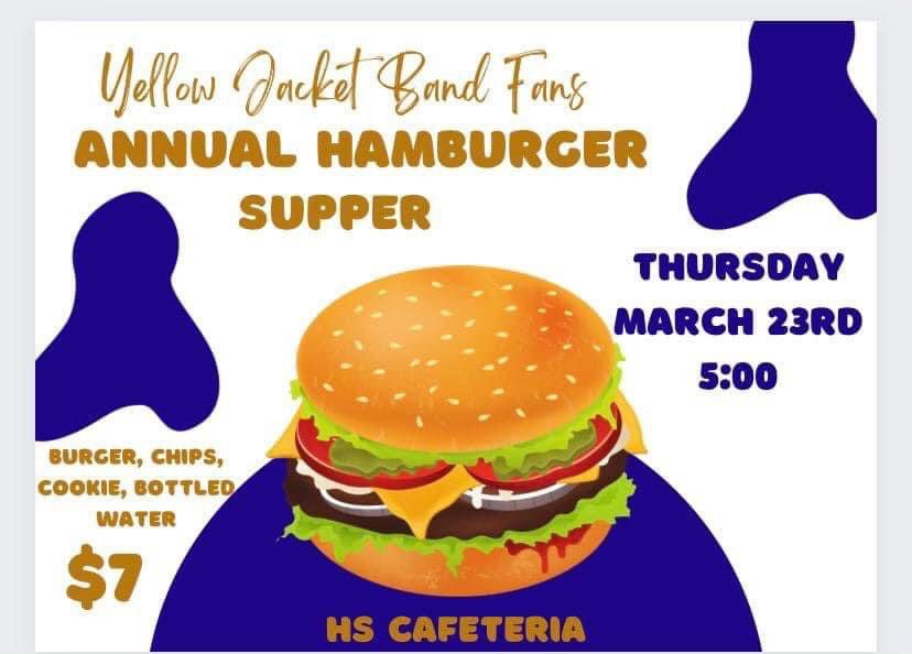 jacket_band's tweet photo. Thursday night!  Enjoy some great burgers and hear Stephenville’s finest as they prepare for UIL and NTCA contests! https://t.co/o4SQjyhIgy
