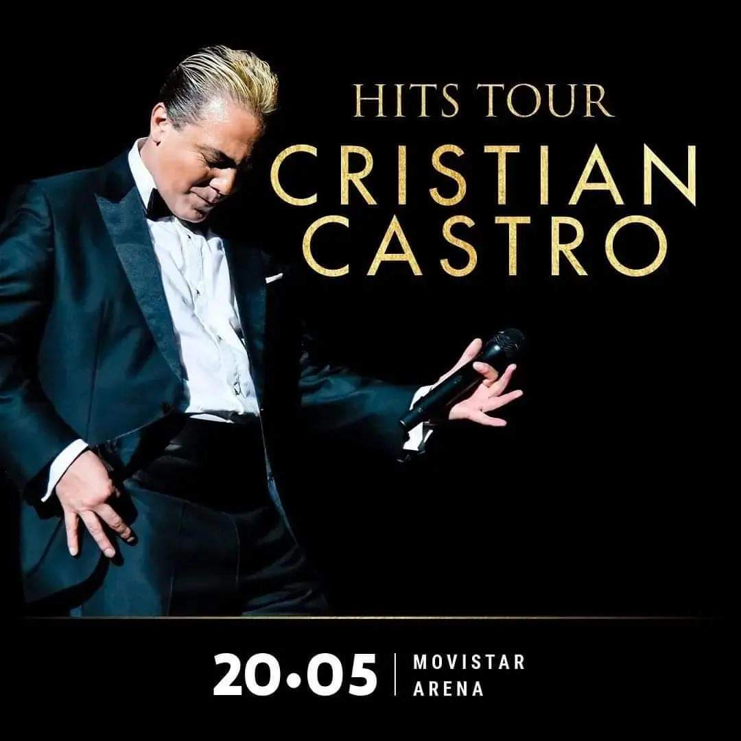 Patrici44844801's tweet photo. Chile al fin se nos  da !! @cristiancastro  20 de Mayo en Movistar Arena de santiago ¿Dónde comprar En https://t.co/gp94duKhUe 📍#CristianCastro #CristianCastroTour2023 @movistararena @puntoticket @radiopudahuel @fmdos @romanticafm104.1 @ProductoraFenix @AmorTotal_Chile https://t.co/64GfJscVF8