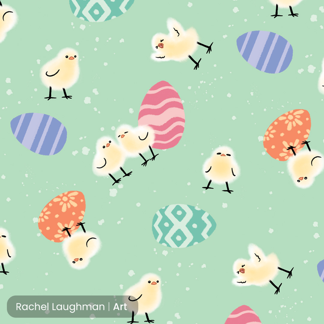 Pastels and peeps! 🐣🐥
#easter #paintedeggs #easterpattern #babychicks #pastel #chicks #creativecommunity #digitalart #digitalillustration #pattern #patterndesigner #patternoftheday #patterns #print  #printdesign #surfacepattern #surfacepatterncommunity #surfacepatterndesign