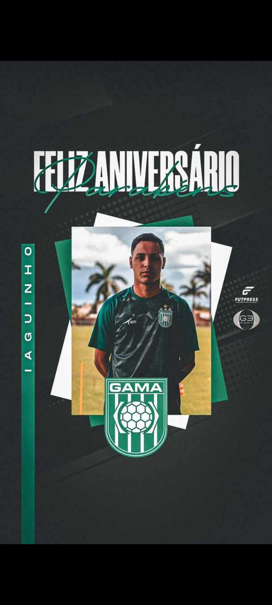 G3sports_'s tweet photo. Parabéns ao meia Iago, do Gama, por completar 22 anos de vida! Desejamos muito sucesso, sabedoria, paz e amor na vida dele!

#aniversario #Iago #Iaguinho #G3Sports #G3 #futpress #Gama #Gamao https://t.co/xzRasJKghg