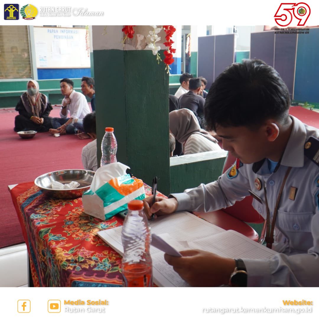 rutan_garut's tweet photo. Kemenkumham Jabar
R. Andika Dwi Prasetya
#KemenkumhamJabar 
#RAndikaDwiPrasetya https://t.co/vHNALKCIHm