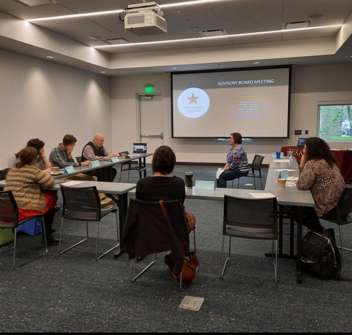 Big shout out to our Advisory Board members🥳 Our meeting was very productive. Thank you for the wonderful ideas to advance TEI's mission. Thank you to the out of state board members who joined us by zoom. 
Big thanks to San Marcos Public Library for providing the space 🥳🥳🥳