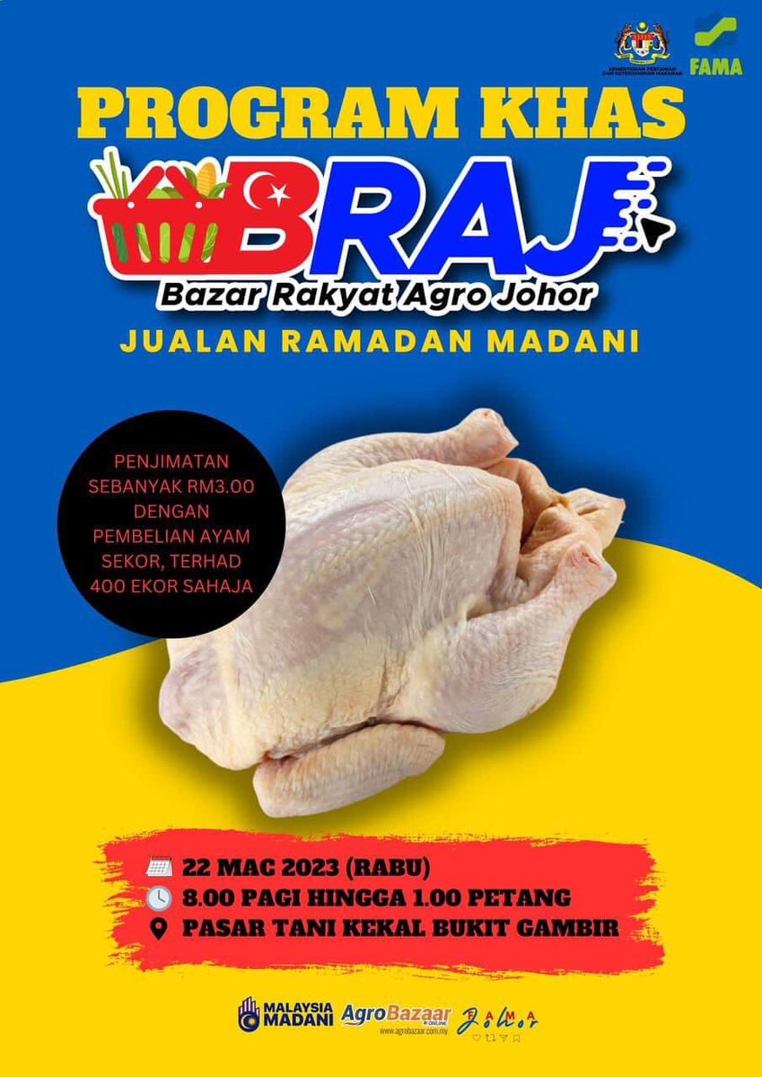 Jualan Program FAMA Malaysia on Twitter: