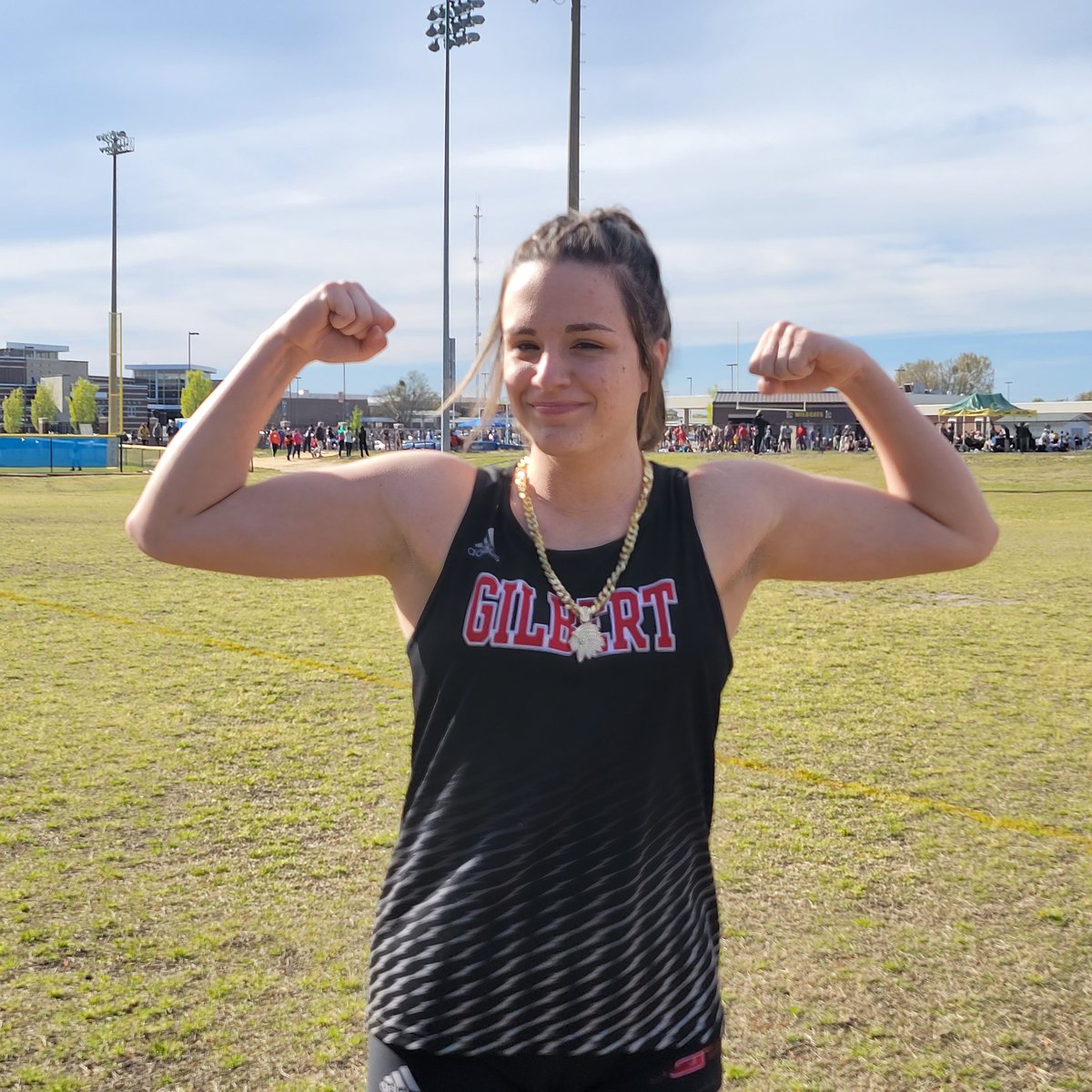 PR CHAIN for Meredith McEnulty! Discus 81-3!