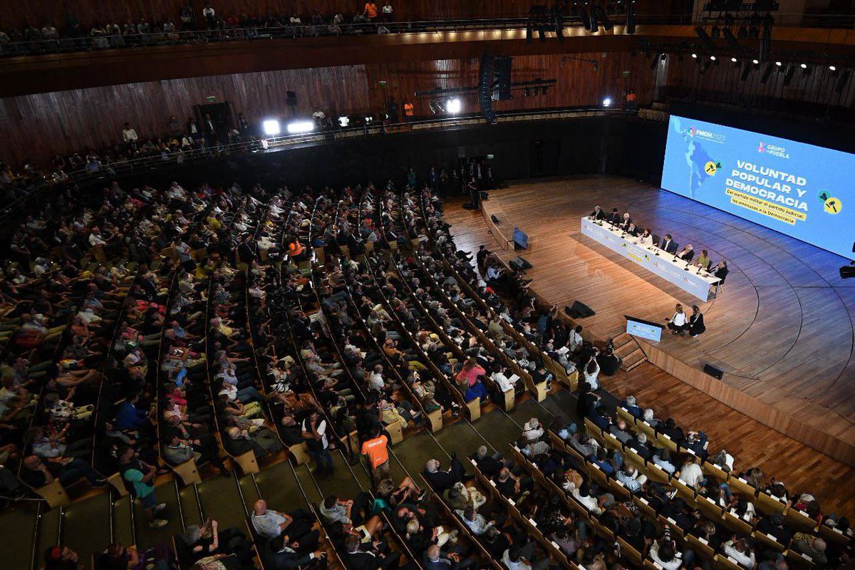 CFKArgentina's tweet photo. No solamente es la economía, sino también lo que pudimos construir en materia de derechos humanos en la Argentina. No nos lo van a perdonar nunca. https://t.co/RwwqFneWu5
