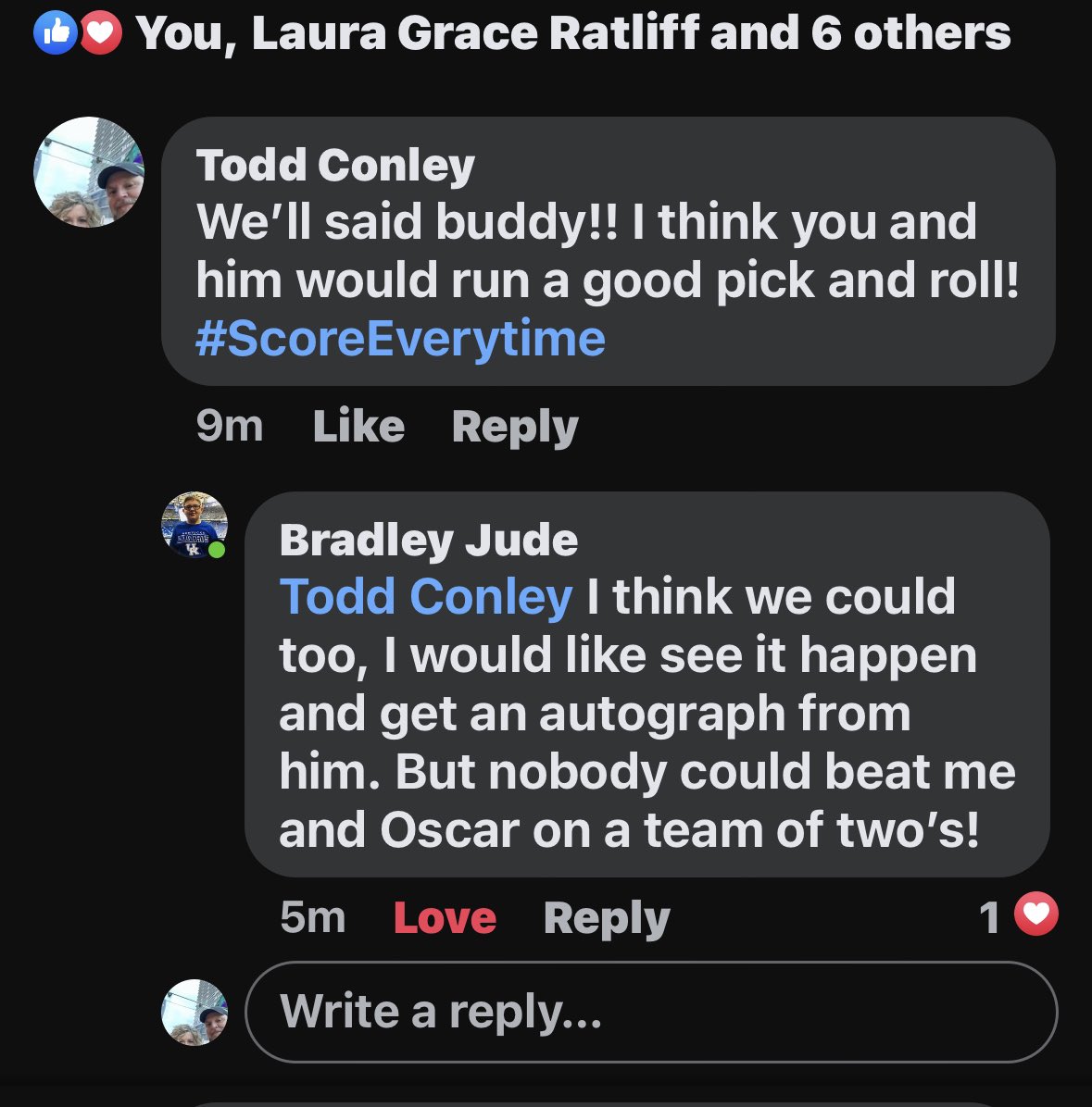 TConley_JCTV37's tweet image. This is a person that @Oscartshiebwe34 needs to meet! I am a teacher at Johnson Central High School and this young man bleeds UK Blue but more importantly he is a Christ-follower! Let’s get an autograph for this wonderful young man!! Retweet!!!!!!!