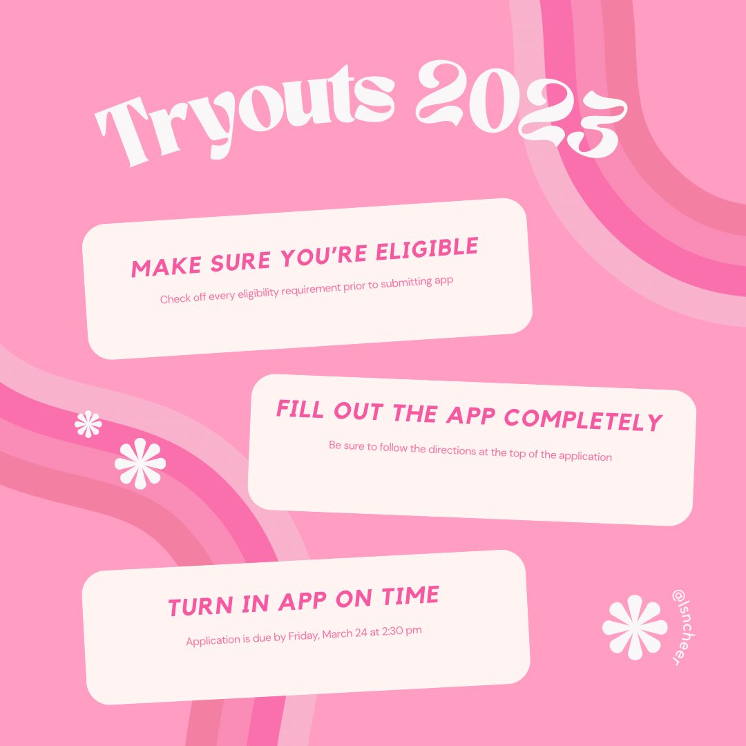 Thank you to everyone who attended our tryout meeting tonight! 

The application is now live! 

drive.google.com/drive/folders/…