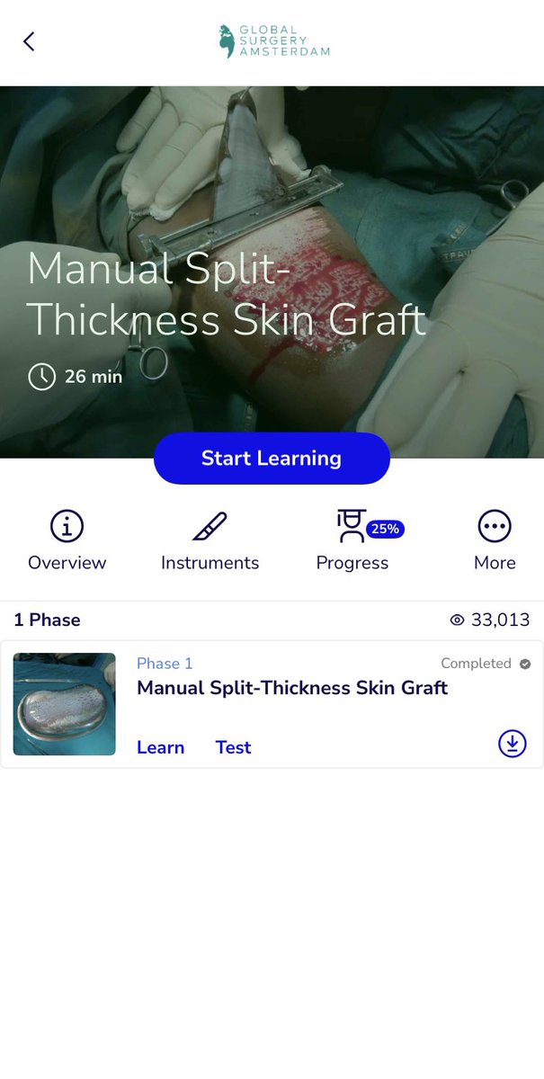 APierroMedicine's tweet photo. To any pre-med, especially pre-surgery students! Download the free app Touch Surgery, where you can participate in virtual surgery simulations. Today I learned the procedure for a skin graft! #WISE #WISE2023 @YHSMrsMero https://t.co/hCIfU32MPd