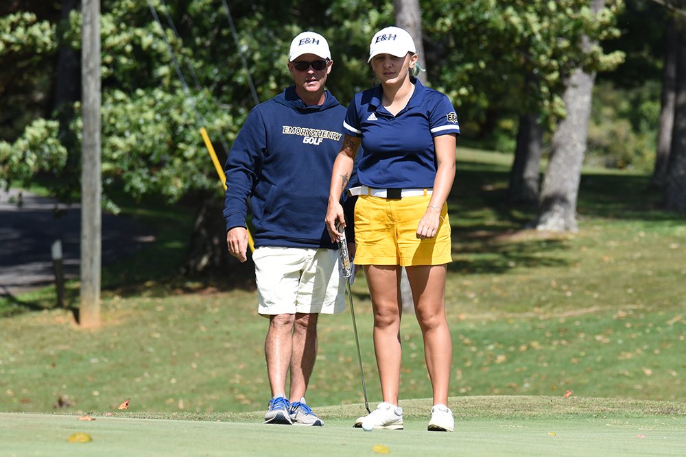 GoWasps's tweet photo. Emory &amp; Henry Women’s Golf @WaspsGolf Places Sixth At Agnes McAmis Memorial Tuesday https://t.co/OkyaPTIYHq #GoWasps #BlueCollarGoldStandard https://t.co/EliocgsCuy