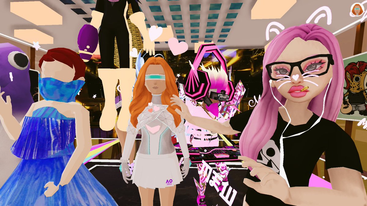 💕Awesome Fashion show, @DJTRAXNFT!  Amazing set and vibes with the #DCLFam! 💕

@sherrybeary111 @Lyzbeth_666 @jimsedric @osbvmt @BillyTeacoin @oldguydcl  @PeanutbuttaDCL  #Decentraland #Metaverse #NFTwearables #Web3Fashion #Crypto #Ethereum