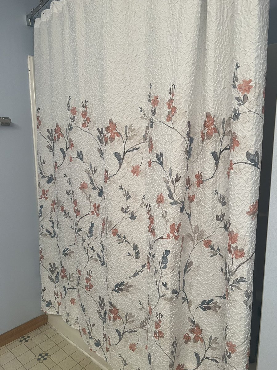 SuperLiz19's tweet photo. #YearofLife Day 73/365: I’ve gotten to the stage in life where I get excited about things like new shower curtains. Due to growing up poor…I tend to hang on to stuff way past it’s time. This little change after staring at the same one for 15 years has made me super happy! https://t.co/Nr5dTvCYq8