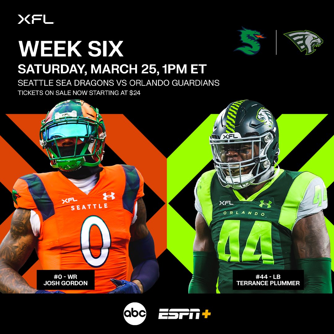 TheUFL's tweet photo. Predictions for Week 6 matchups ??!

#XFL | #Week6 https://t.co/PhwZYpCD2a