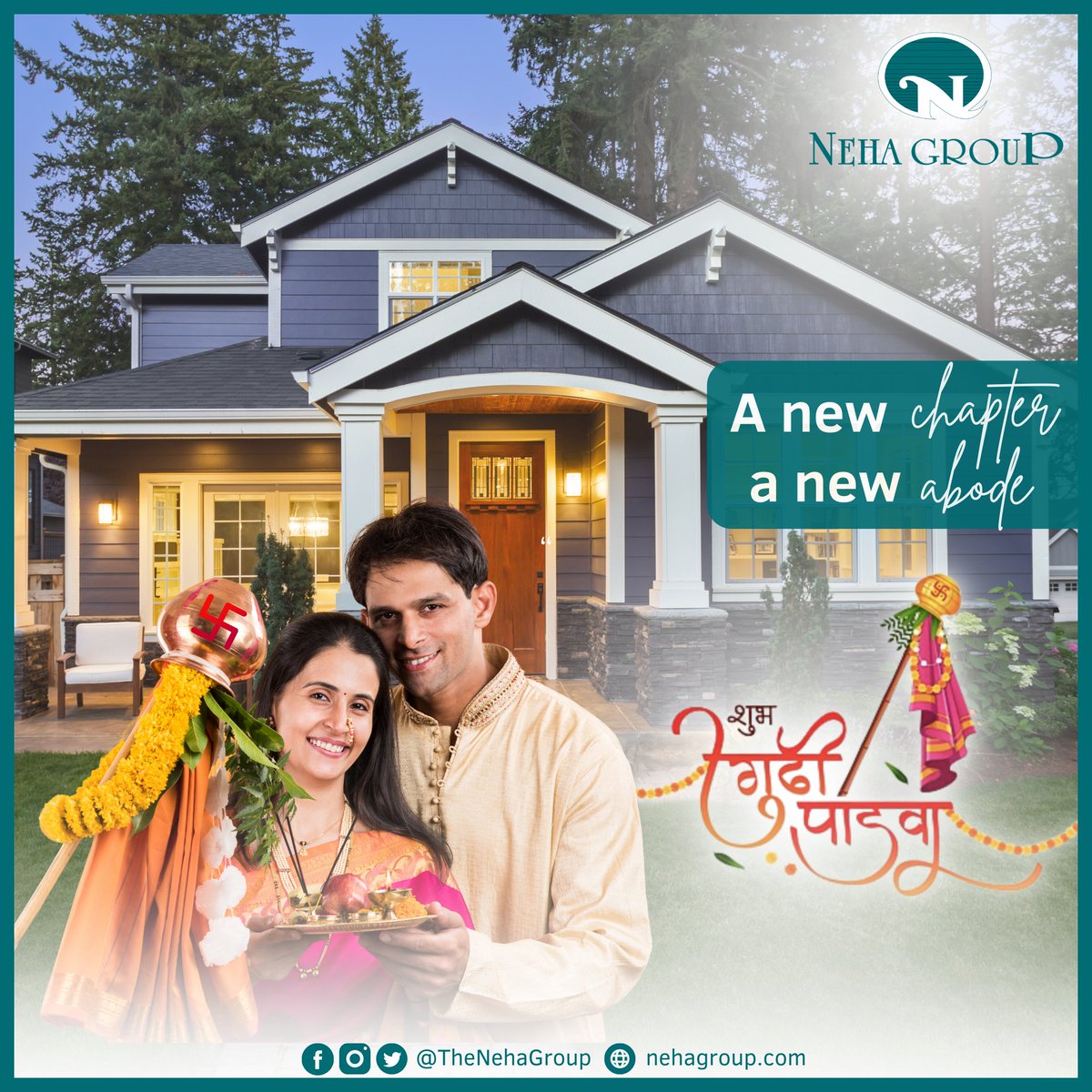 thenehagroup's tweet photo. Neha Group wishes everyone a Happy Gudi Padwa! β¨
.
.
.
#NehaGroup #Home #RealEstate #Housing #Mumbai #LuxuryLiving #MumbaiRealEstate #DreamHome #GudiPadwa #gudipadwa2023 https://t.co/c1C3SqGE7B