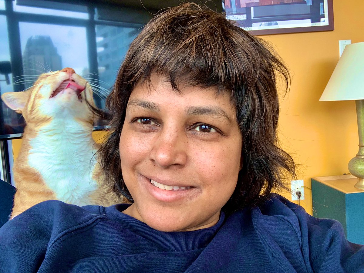 Rupa Subramanya on Twitter "My cat is insane."