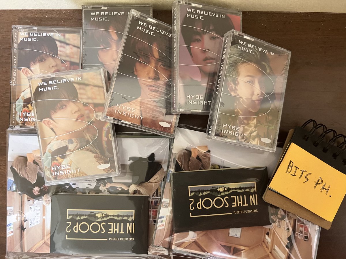 bitsshopph's tweet photo. #Bitsshopupdates
Hybe Insight and In the Soop 2 are already in our PH address. We will send shipping details today. Thank you! :) https://t.co/O0t7N0nosg
