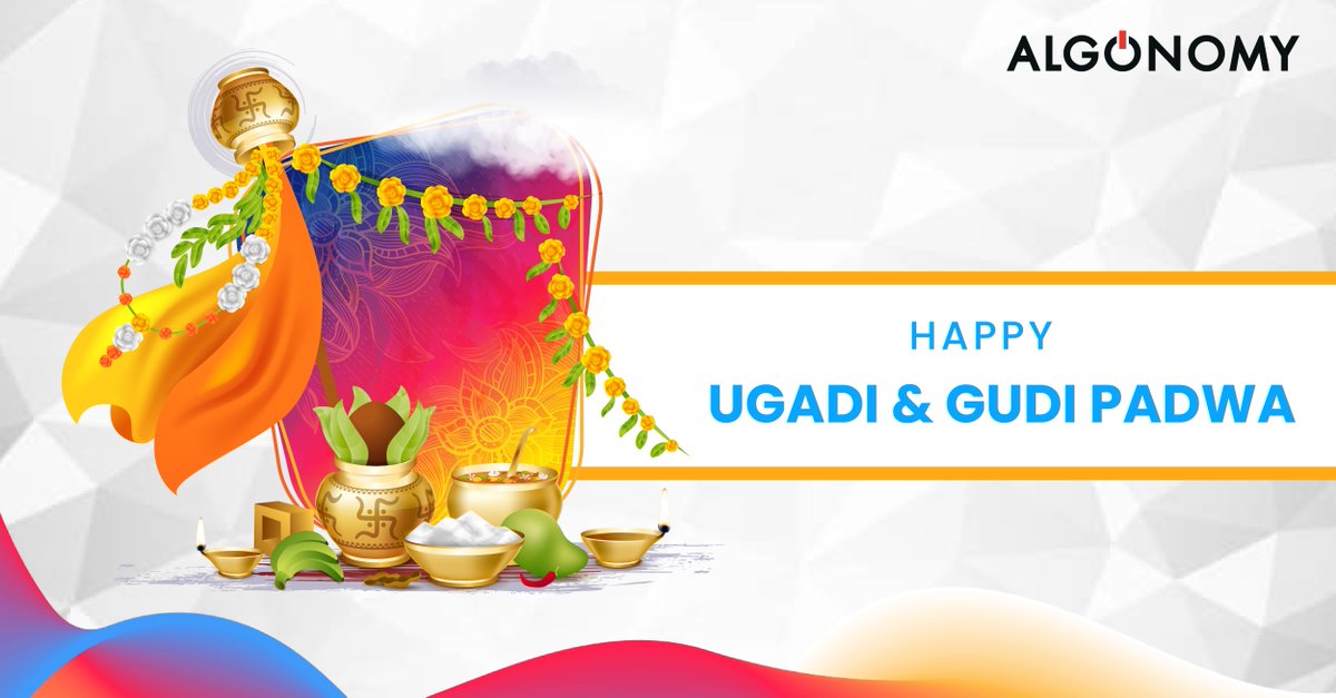 WeAreAlgonomy's tweet photo. Wishing all our clients, partners and associates a very happy Ugadi and Gudi Padwa in India.

#ugadi #gudipadwa https://t.co/F7AxhsrUjX