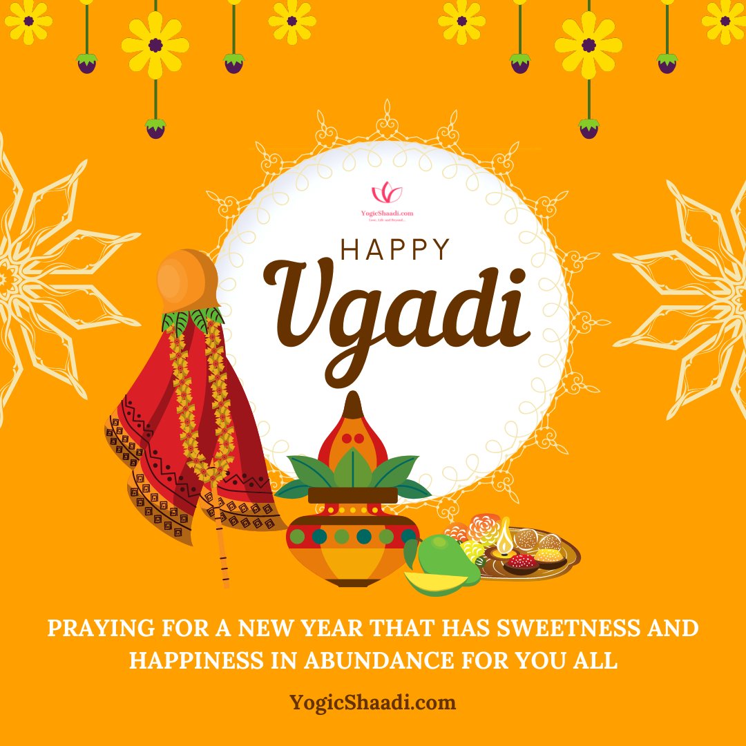 Happy Ugadi, everyone! 💐

#YogicShaadi #LoveLifeAndBeyond

#Ugadi #UgadiFestival #Ugadhi
#Ugadi2023 #Ugadhi2023
#UgadiSpecial #UgadiWishes
#TeluguNewYear #TeluguNewYearWishes
#HappyUgadi #HappyUgadhi
#HappyUgadi2023 #HappyUgadhi2023
#HappyTeluguNewYear

#FamilyFun #Celebrations