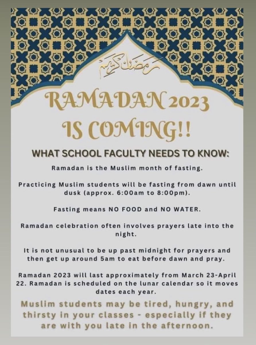 SMSMathTeacher's tweet image. ✨🌙
#ramadanmubarak #Ramadan #ramadan2023 #fasting #bemindful
