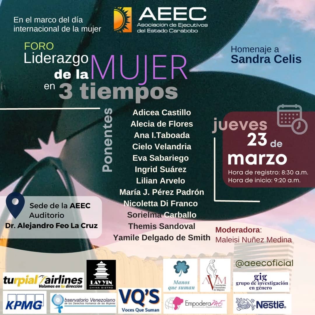 Por segundo año invitada como panelista, Foro Liderazgo de la Mujer en 3 tiempos 🌱 información en <a href="/aeecoficial/">Asociación de Ejecutivos del estado Carabobo</a> <a href="/manume11/">maleisi nuñez medina</a>