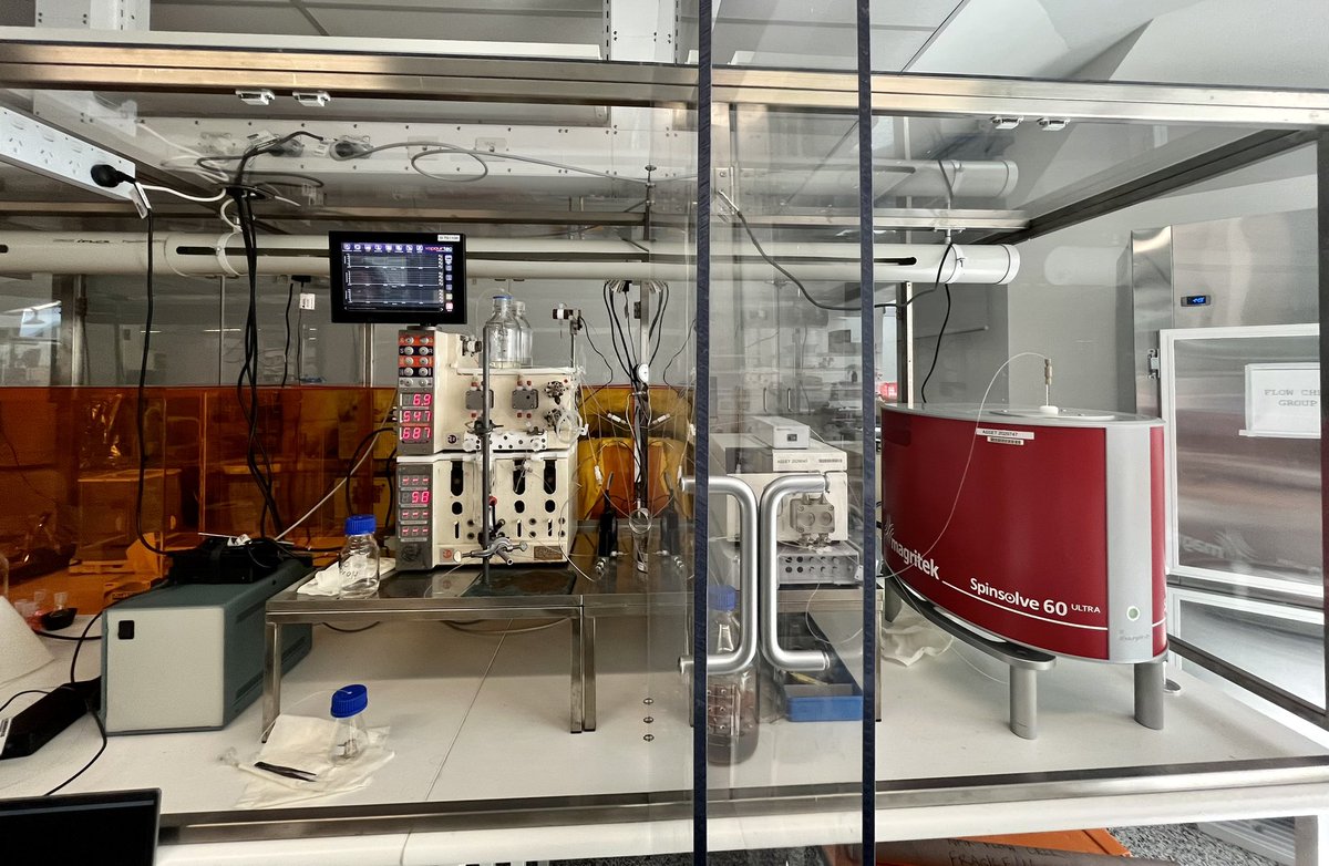 Anastasios Polyzos (@polyzosap) on Twitter photo Our Closed-Loop A.I. Automated Flow Platform embarked on it’s first maiden voyage today. Driven by machine learning, we’re looking forward to making new discoveries in catalytic reactions in flow… optimising and it’s quick! 🤯<a href="/ChemistryUoM/">School of Chemistry | University of Melbourne</a> #flowchem #Chem #MachineLearning Our Closed-Loop A.I. Automated Flow Platform embarked on it’s first maiden voyage today. Driven by machine learning, we’re looking forward to making new discoveries in catalytic reactions in flow… optimising and it’s quick! 🤯<a href="/ChemistryUoM/">School of Chemistry | University of Melbourne</a> #flowchem #Chem #MachineLearning