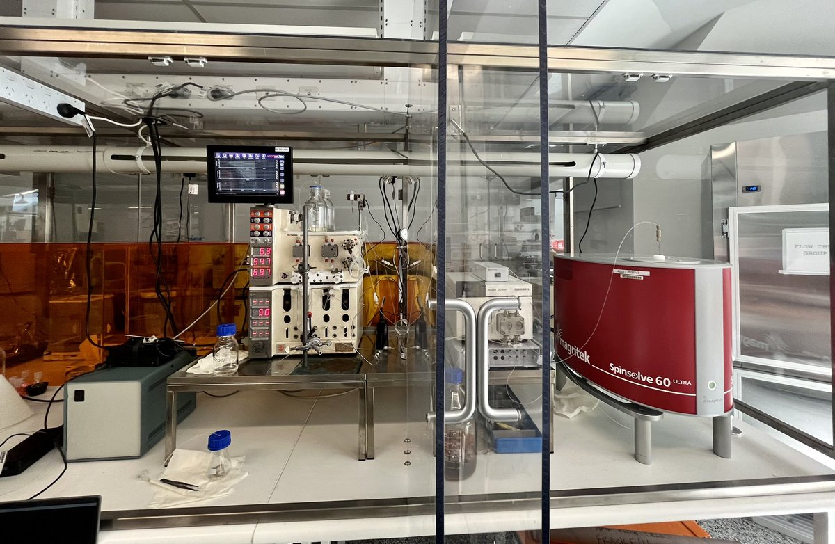 Our Closed-Loop A.I. Automated Flow Platform embarked on it’s first maiden voyage today. Driven by machine learning, we’re looking forward to making new discoveries in catalytic reactions in flow… optimising and it’s quick! 🤯@ChemistryUoM #flowchem #Chem #MachineLearning