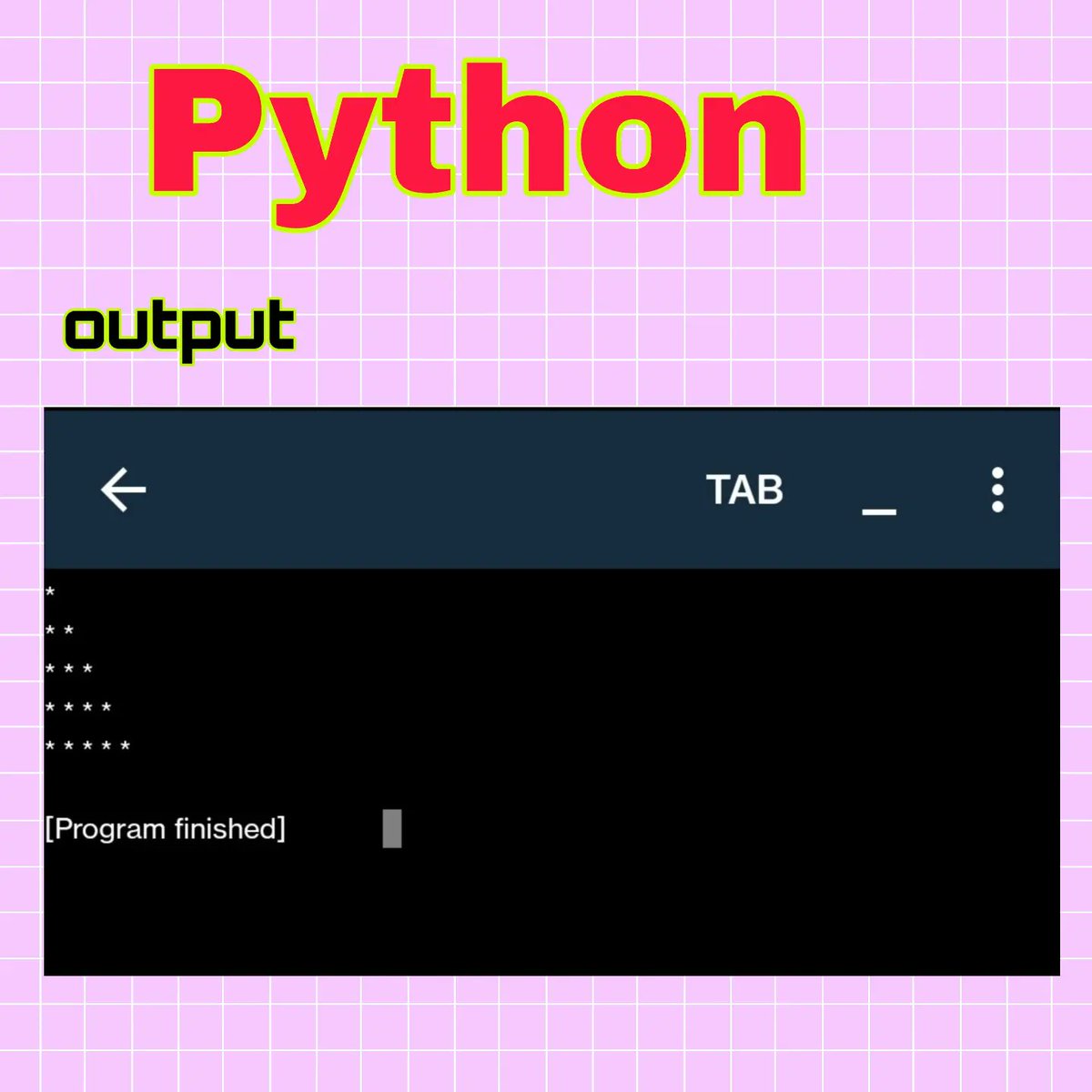 Print Half pyramid to print star ⭐ using Python 
#python #programming #codewithme  #sirfpadhai #SoftwareEngineer #pythontrends