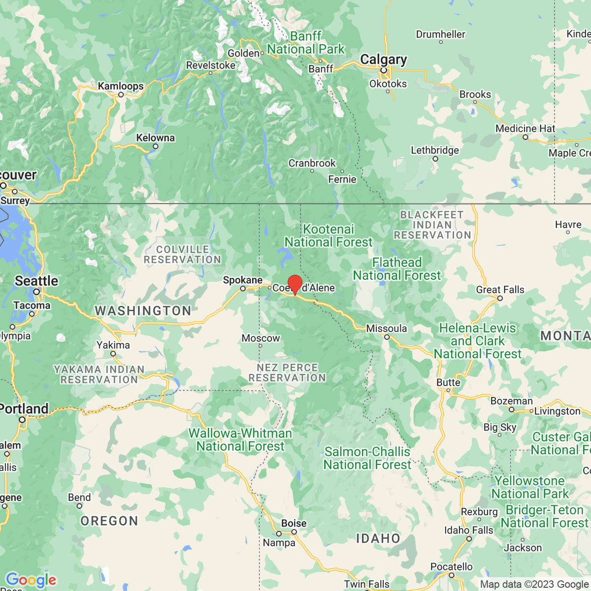 New town every hour on Twitter "Smelterville, Idaho Population 621