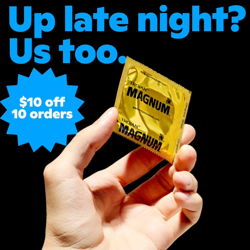 gopuff's tweet photo. Skip the awkward encounters at the checkout line. Gopuff delivers in 30 minutes or less.