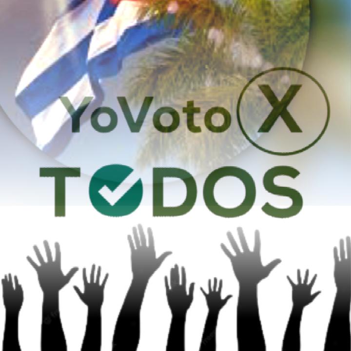 #Cuba confía en el amor de su pueblo, por eso este 26 lo convoca al voto unido por ella y su Revolución. #YoVotoXTodos #MejorEsPosible