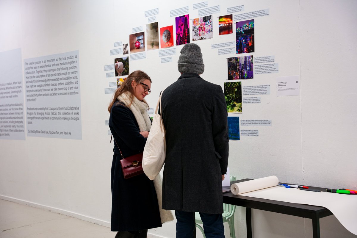 EthanDavidL's tweet photo. Earlier this year, I curated an exhibition at TAC in Eindhoven, The Netherlands, with @Exit11Arts. Titled Peripheries, the exhibition explored the tensions between intimacy and alienation, the personal and geographical, and real and enacted realities.

🔗 https://t.co/J7BJTrBb5w https://t.co/THxvB3es0f
