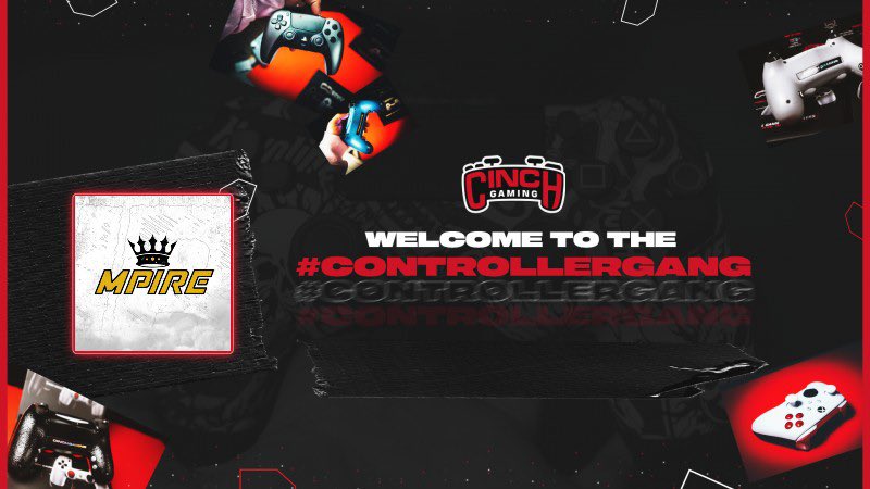 gaming_mpire's tweet photo. Just in case you forgot we are still partnered with @CinchGaming ! Use code MPIRE!!! It provides a beautiful discount btw 😉 https://t.co/aFZOd5JeoI