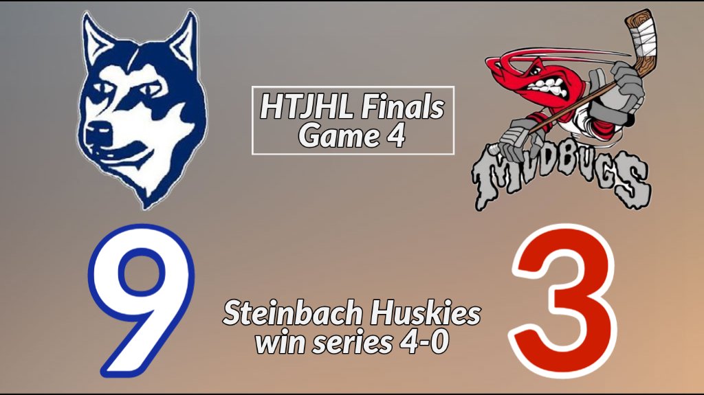 Ludwig_Media's tweet photo. Steinbach Huskies are #HTJHL champions 🏆 
https://t.co/ahuTK9VgmN https://t.co/3uaEEPv1w7