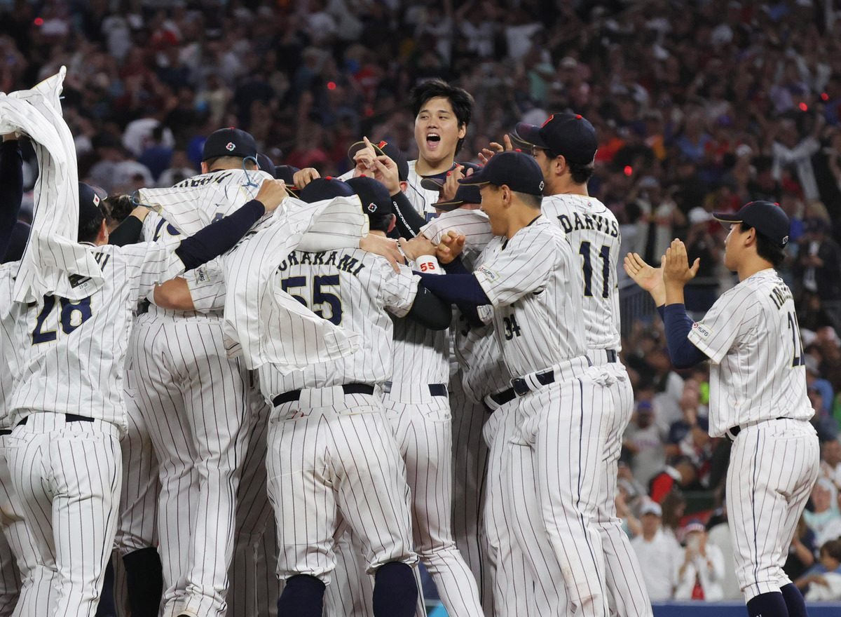 TEAM JAPAN! #侍ジャパン #WorldBaseballClassic CHAMPIONS 🇯🇵🇯🇵🇯🇵🏆