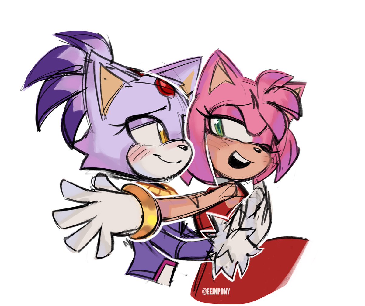 Blazamy Wip ^^#blazamy #sonic #amythehedgehog #blazethecat