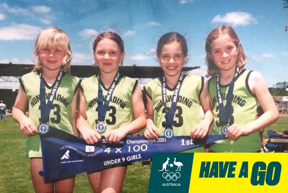 Can you spot the two Olympians? 🔍🧠

Between two of these budding Nunawading athletes are a diver and long jumper, who both have been to FIVE Olympic Games combined. Do you know who they are? 

Great things happen when you #HaveAGo. 

<a href="/divingaus/">Diving Australia</a> | <a href="/athsaust/">AustralianAthletics</a>