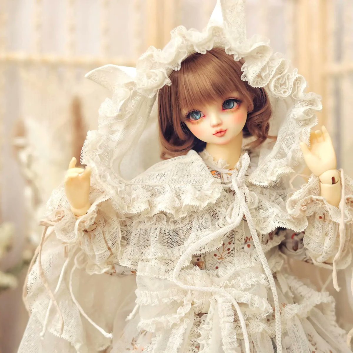 fleurgeste's tweet photo. Misty forest。feedback from Weibo @优木_瑷

​#fleurgeste #bjd #bjddoll #bjddress #dolldress #doll #bjdasthetics #ドール服 #ドール https://t.co/Cn3L41yYjo