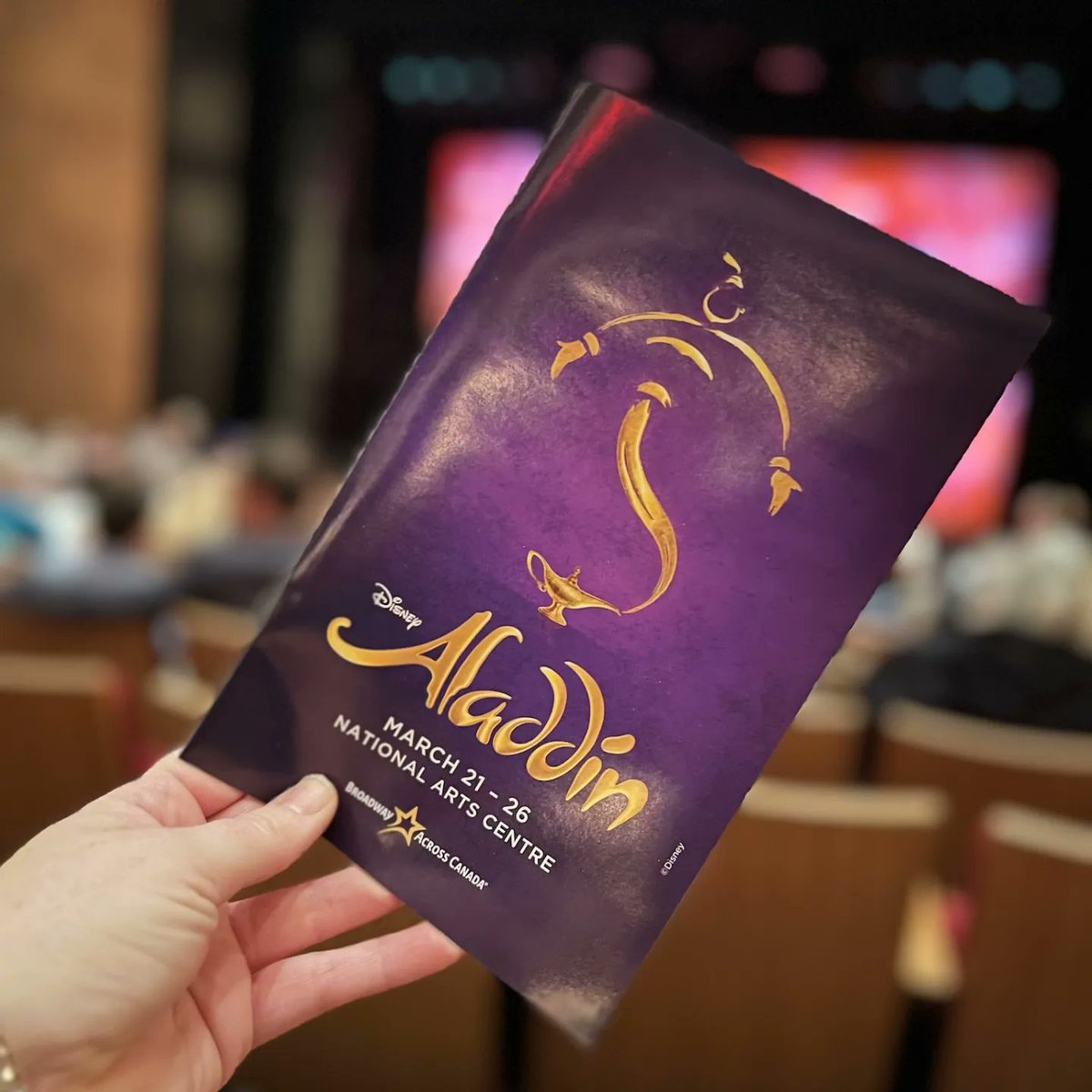 CanadianDadBlog's tweet photo. The girls had a blast at the opening night of @BACTouring's @aladdin musical in Ottawa. Grab your tickets today! @CanadasNAC #BACTouring https://t.co/i2gYBdZQXg